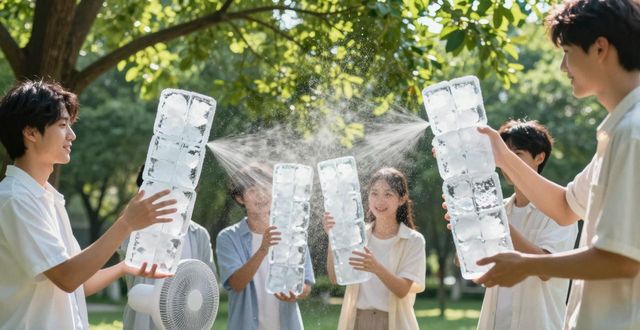 大冰块降温方法_垫江夏季防暑降温大冰块_大冰块户外活动使用时长